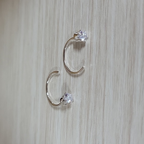 Dainty Crystal Huggies, choice of color - Picture 6 of 10